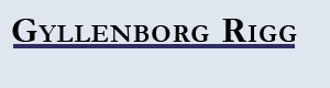 Logga Gyllenborg Rigg AB Logga rigg