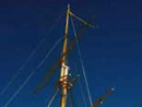 Gladans mast vid Sjöhistoriska